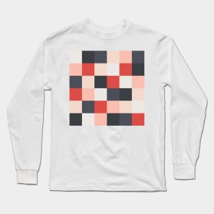 checkered pattern Long Sleeve T-Shirt